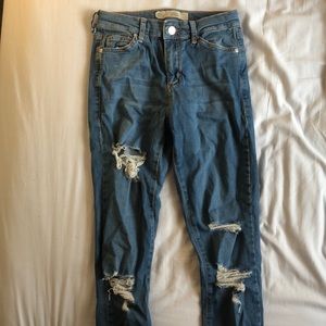 top shop jeans